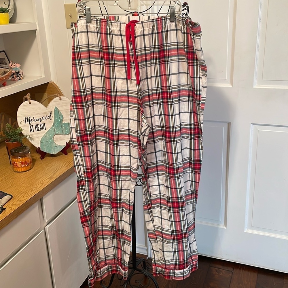 🎈🎈🎈3 for 12$🎈🎈🎈Mens Red Plaid Pajama  Pants
